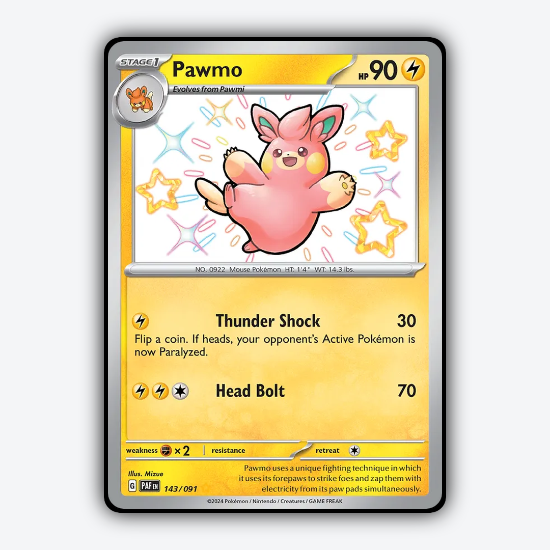 Pawmo #143 - Paldean Fates Set - Card Rug