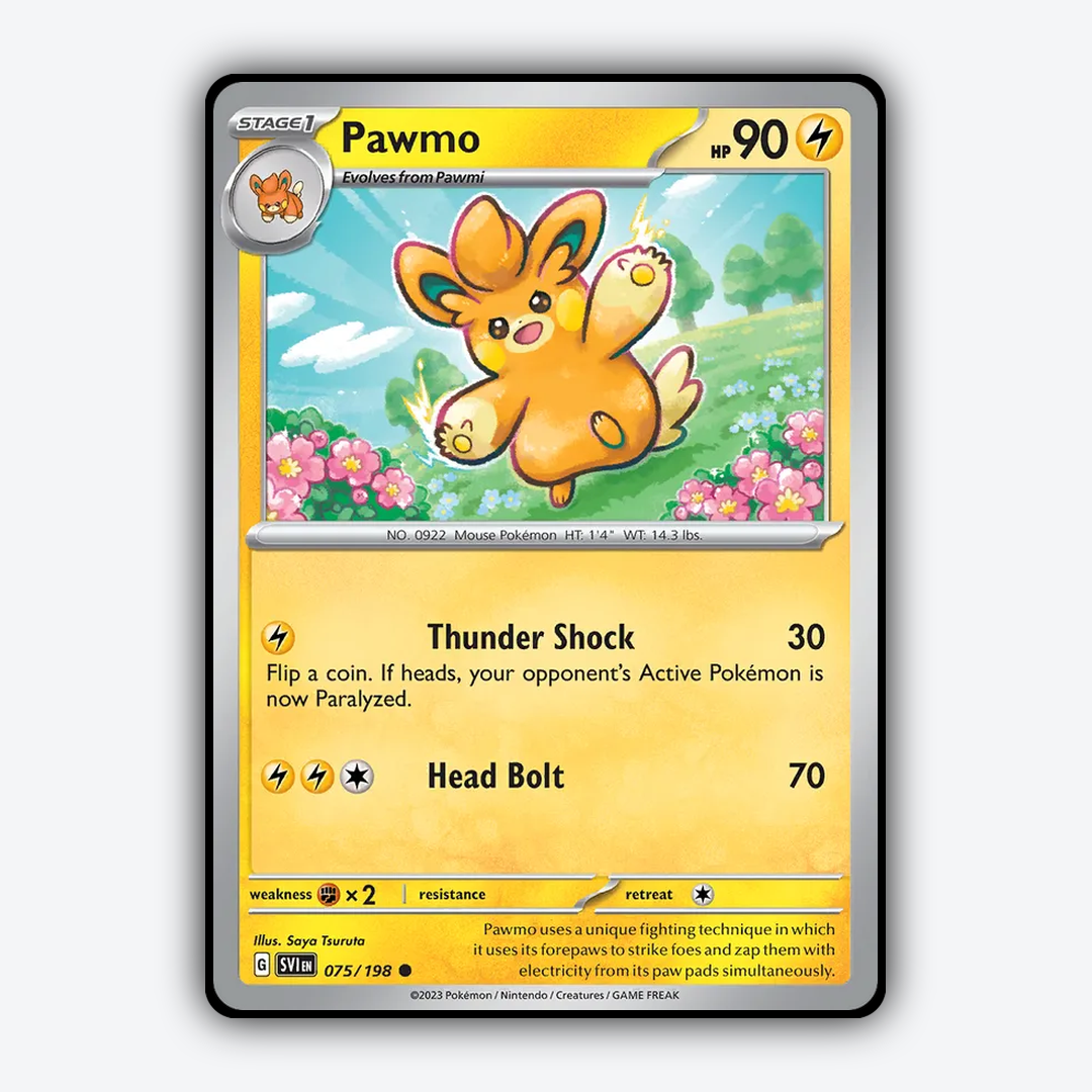 Pawmo 075/198 - Scarlet & Violet Set - Card Rug
