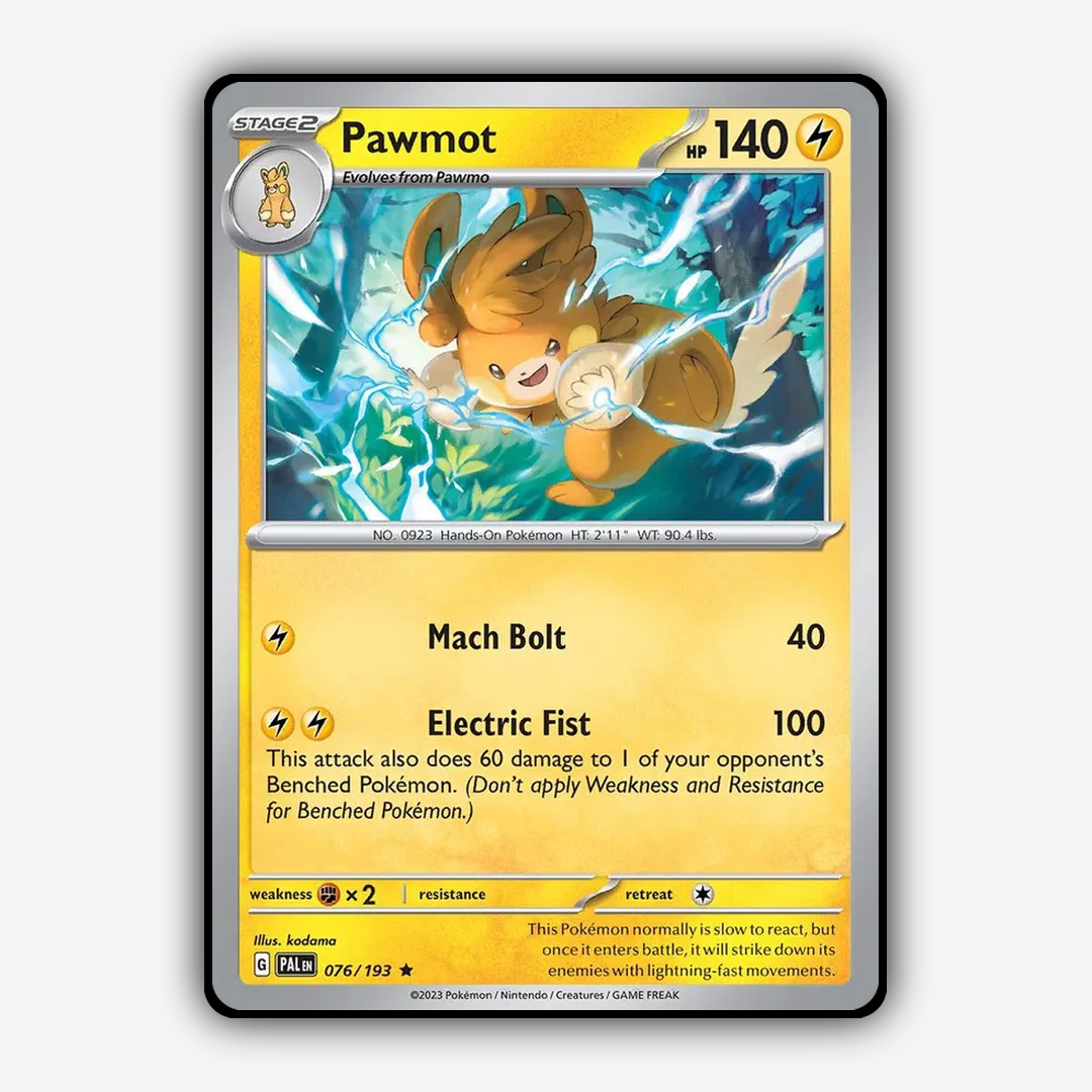 Pawmot 076/193 - Paldea Evolved Set - Card Rug