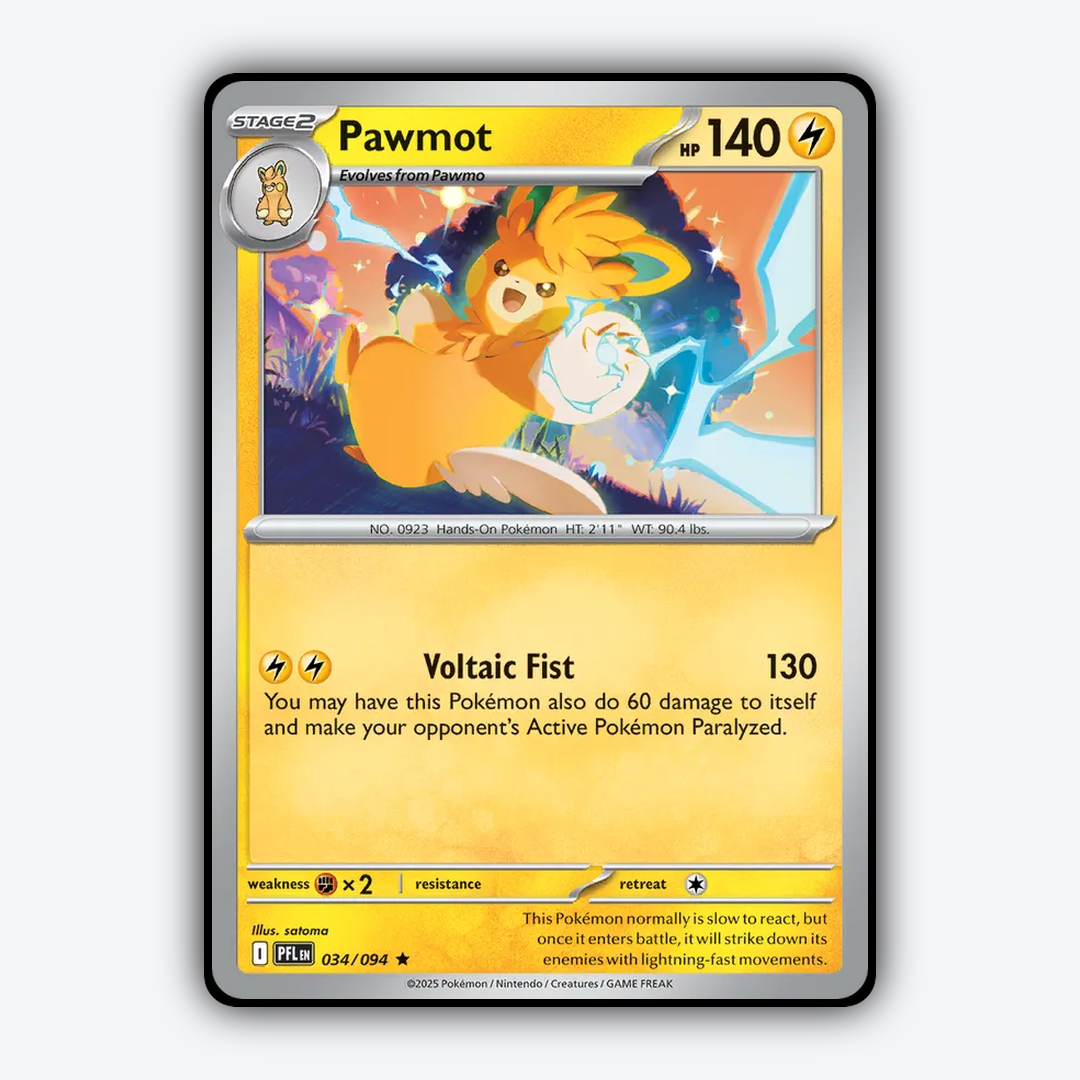 Pawmot 034/094 - Phantasmal Flames Set - Card Rug