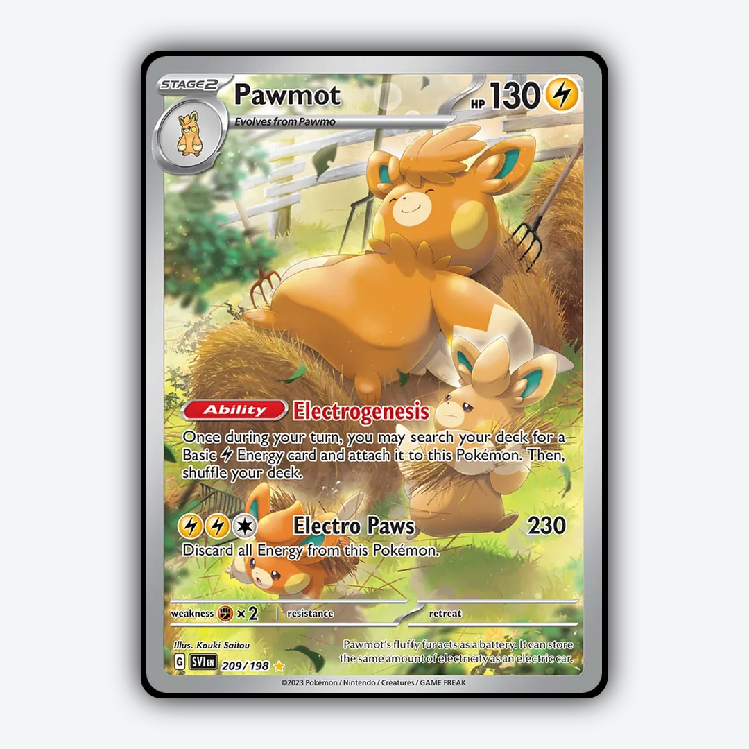 Pawmot 209/198 - Scarlet & Violet Set - Card Rug