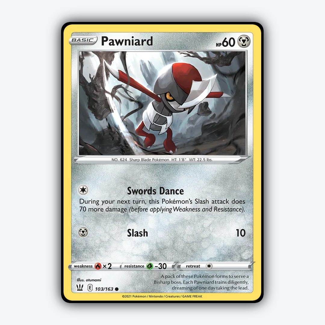 Pawniard 103/163 - Battle Styles Set - Card Rug
