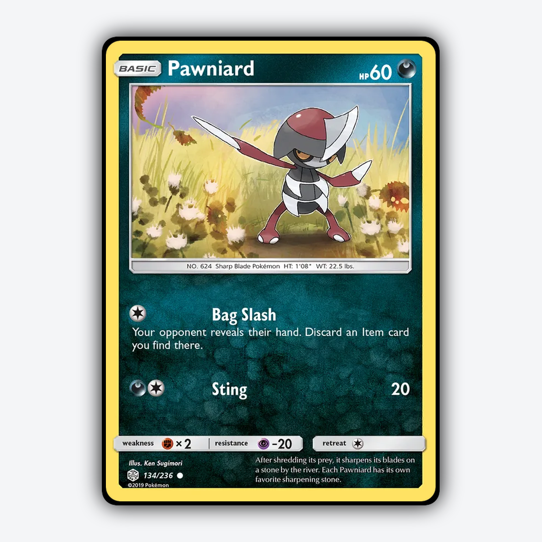 Pawniard 134/236 - Cosmic Eclipse Set - Card Rug