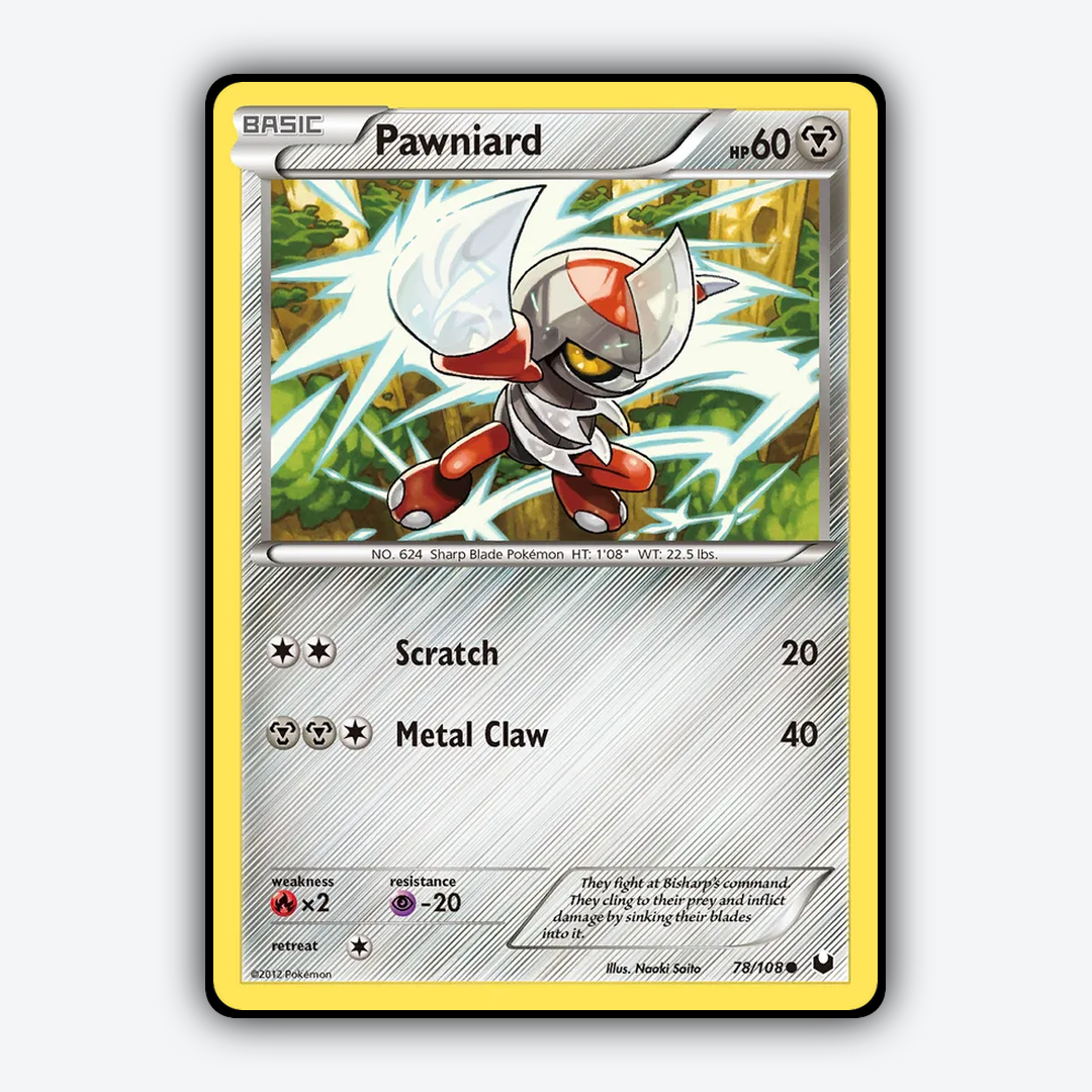 Pawniard 078/108 - Dark Explorers Set - Card Rug
