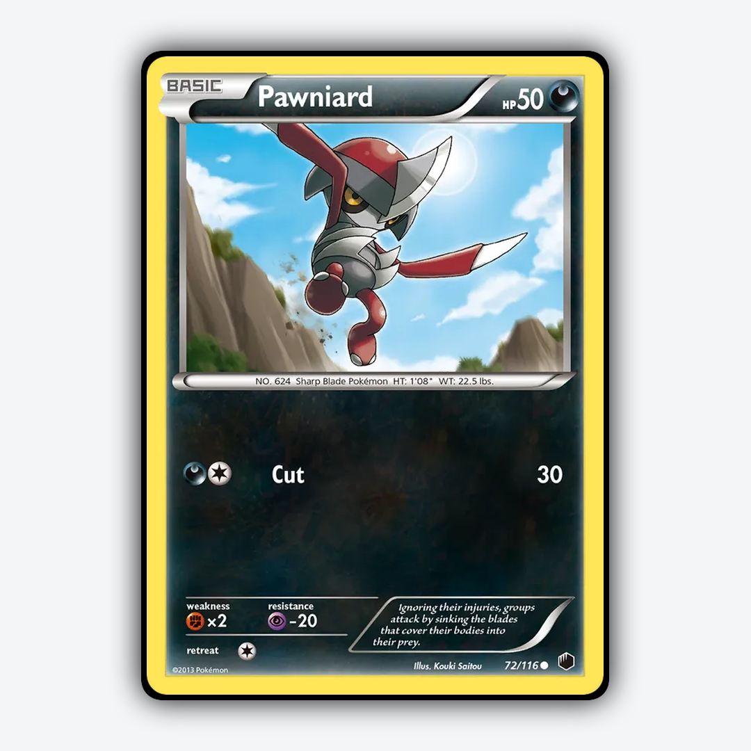 Pawniard 072/116 - Plasma Freeze Set - Card Rug