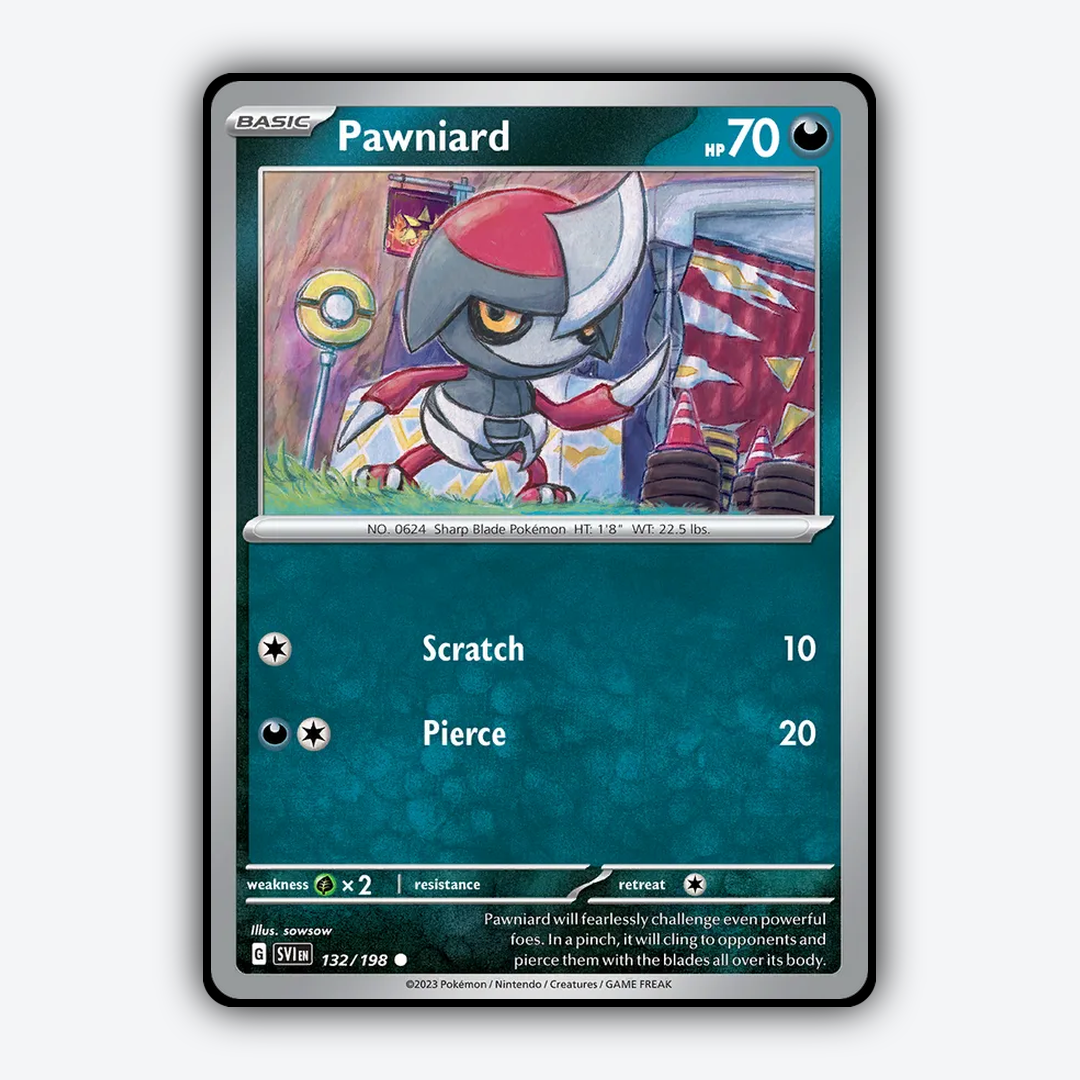 Pawniard 132/198 - Scarlet & Violet Set - Card Rug