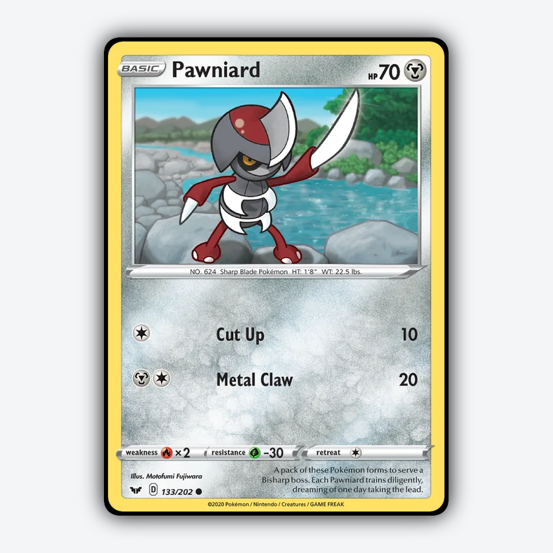Pawniard 133/202 - Sword & Shield Set - Card Rug