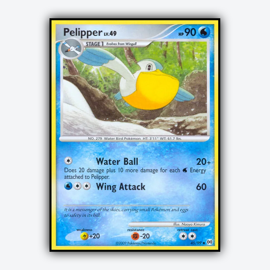 Pelipper 045/99 - Arceus Set - Card Rug