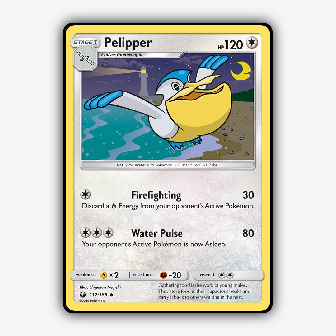 Pelipper 112/168 - Celestial Storm Set - Card Rug