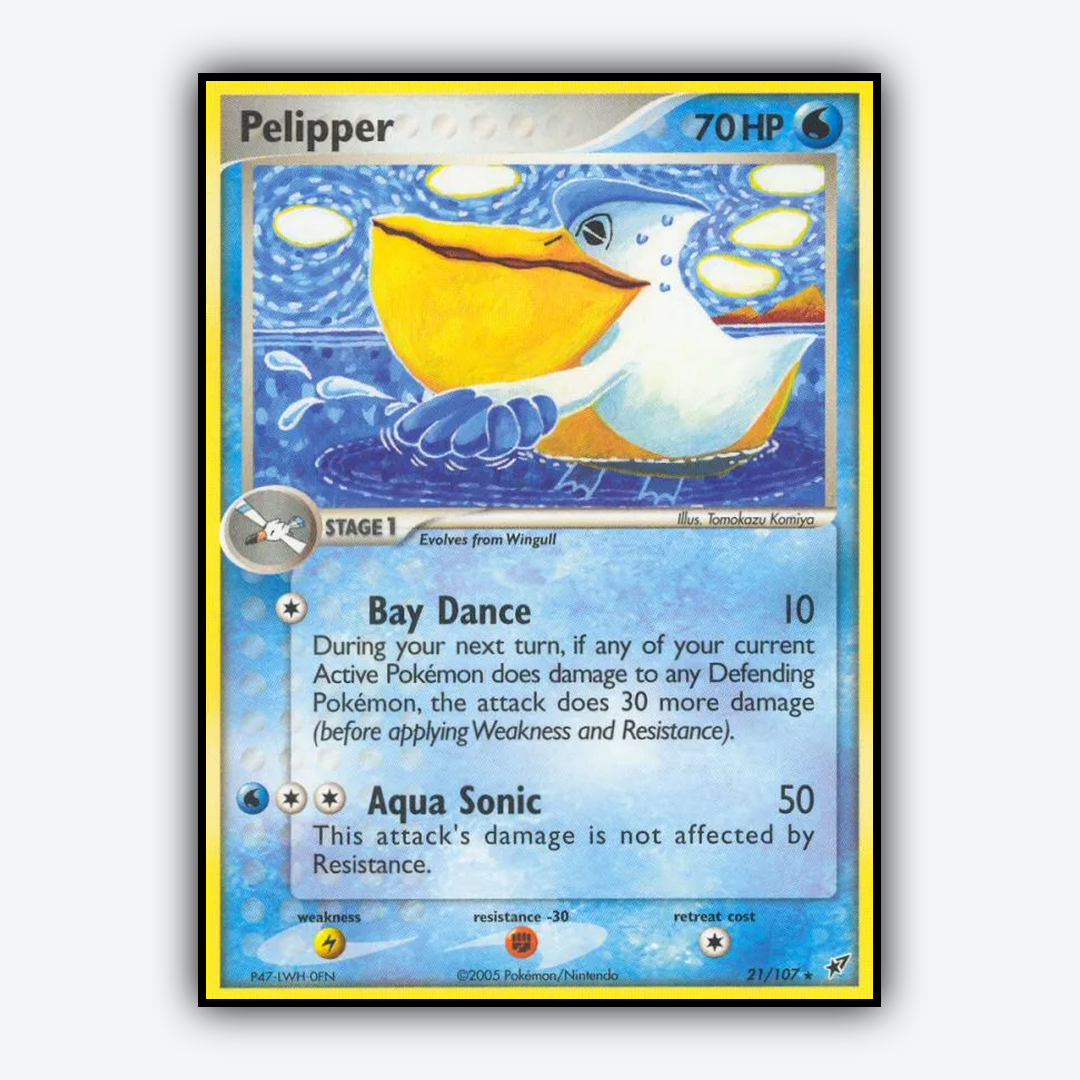 Pelipper 021/107 - Deoxys Set - Card Rug