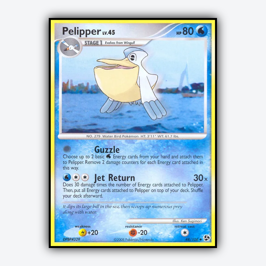 Pelipper 048/106 - Great Encounters Set - Card Rug