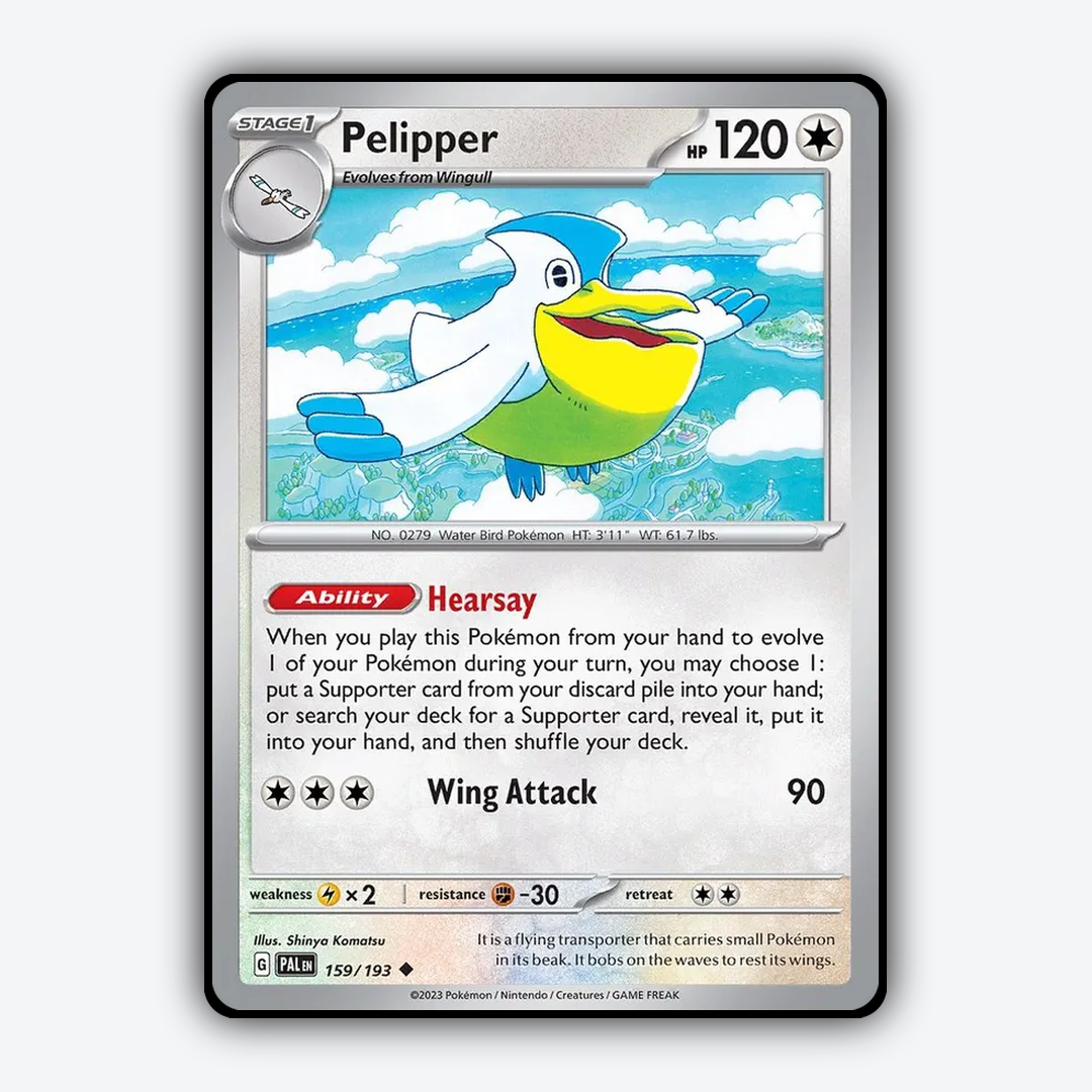 Pelipper 159/193 - Paldea Evolved Set - Card Rug