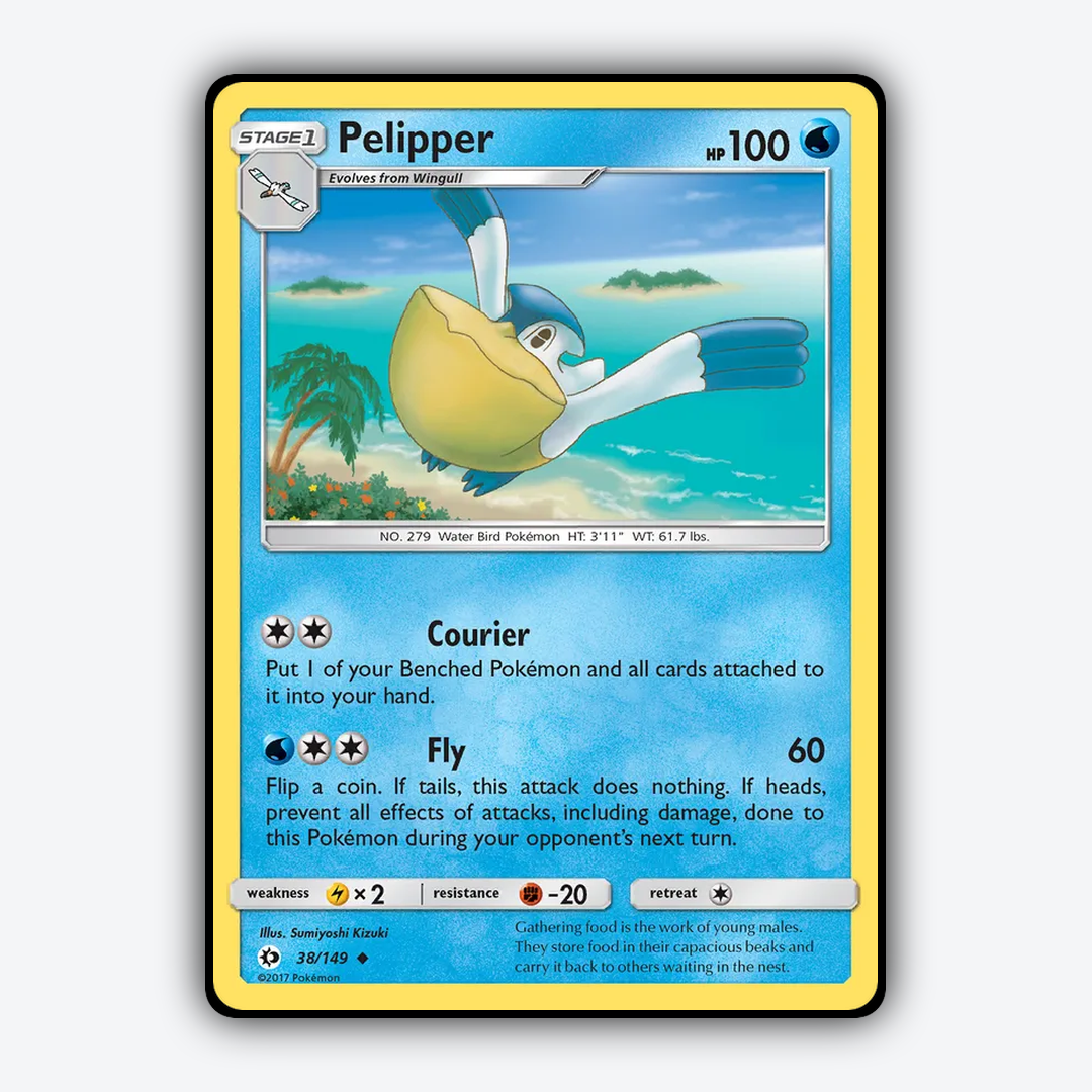 Pelipper 038/149 - Sun & Moon Set - Card Rug