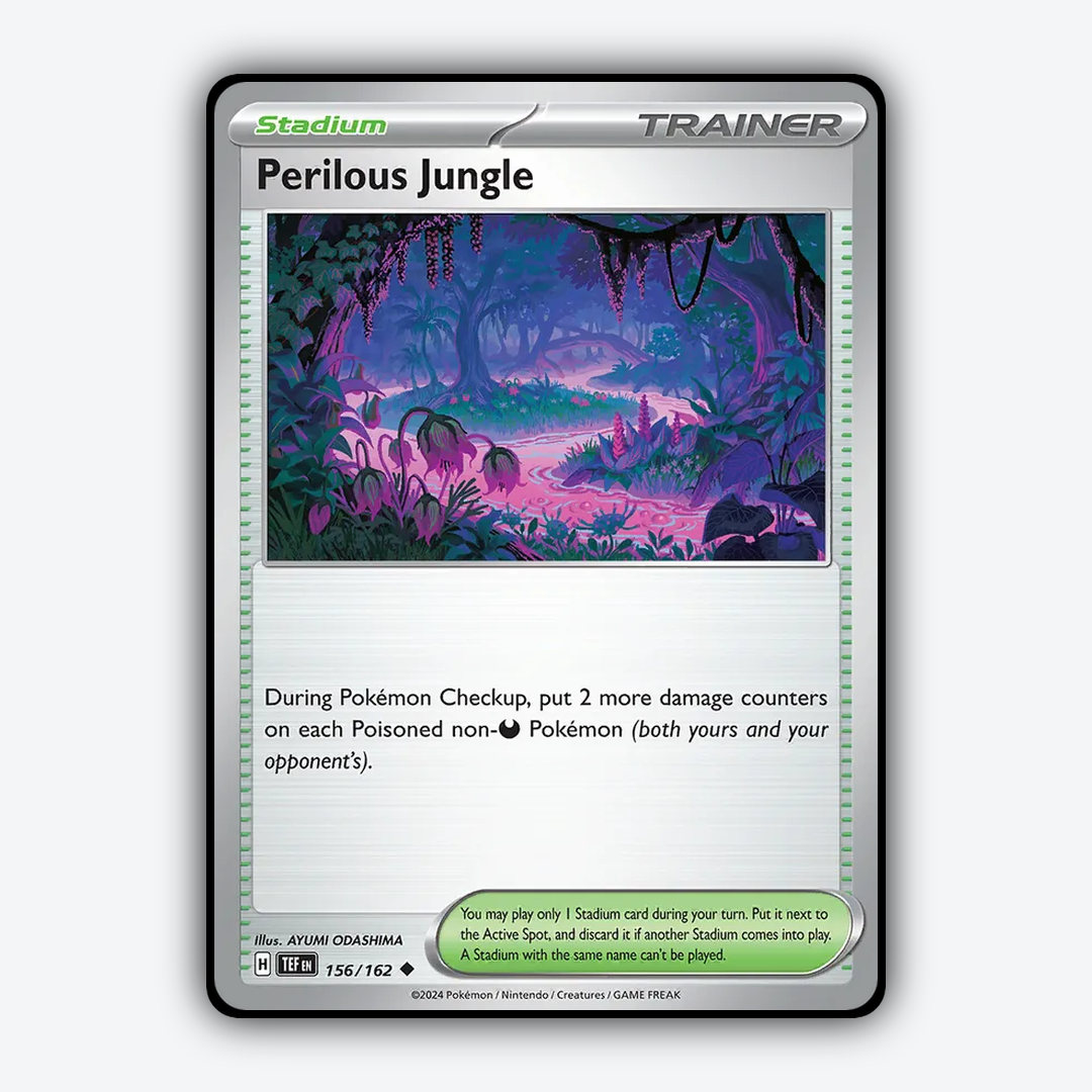 Perilous Jungle 156/162 - Temporal Forces Set - Card Rug