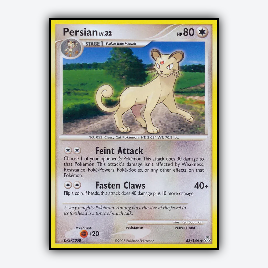Persian 068/146 - Legends Awakened Set - Card Rug