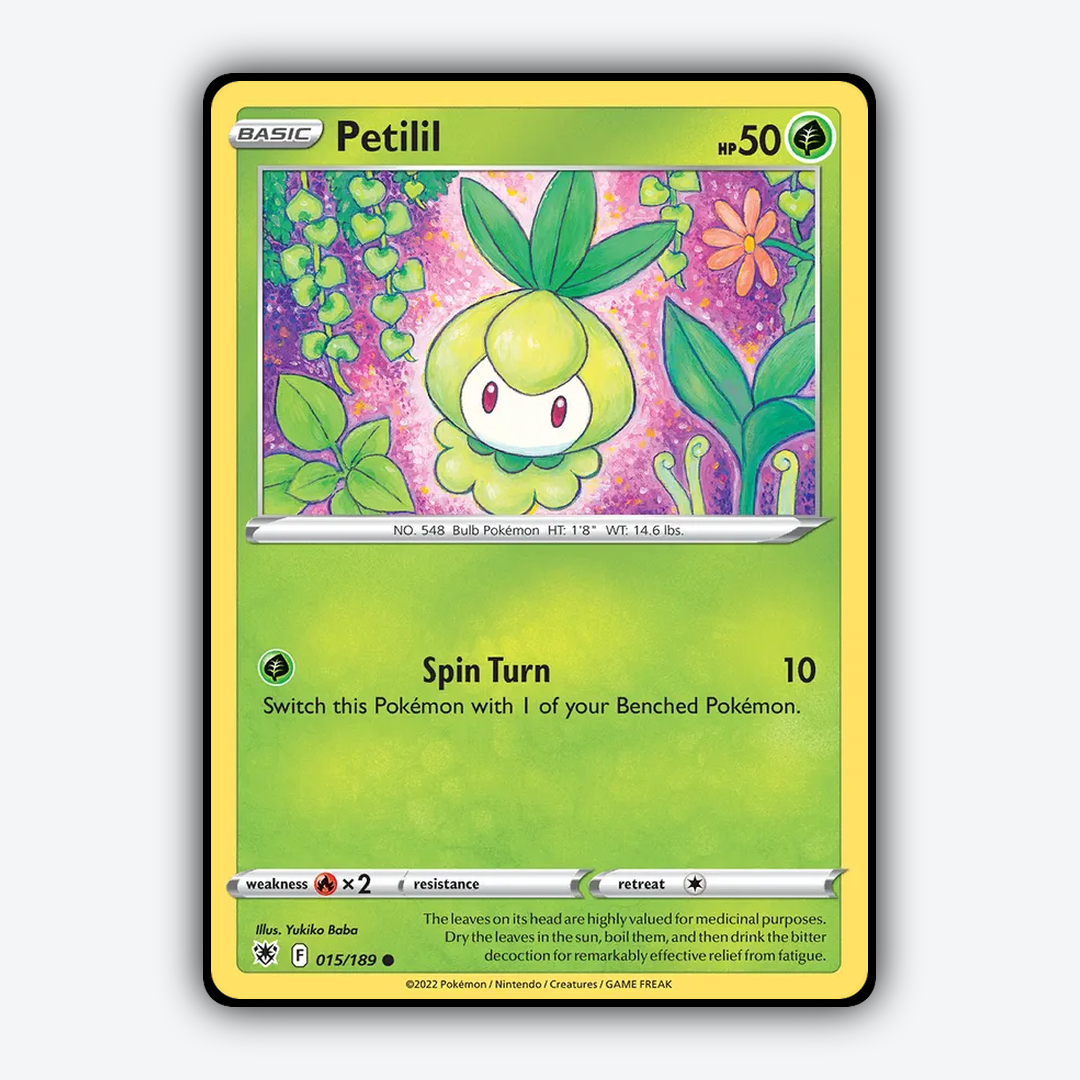 Petilil 015/189 - Astral Radiance Set - Card Rug