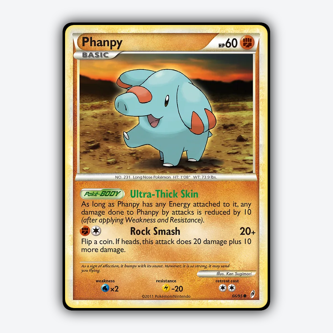 Phanpy 066/95 - Call of Legends Set - Card Rug