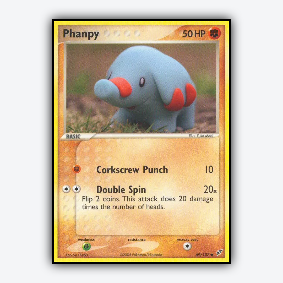 Phanpy 069/107 - Deoxys Set - Card Rug