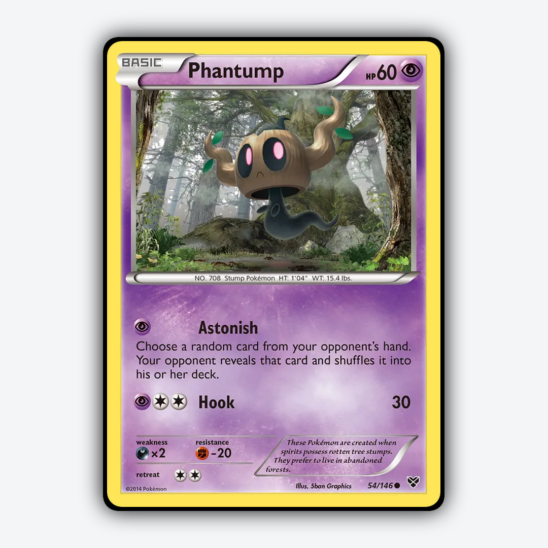 Phantump 054/146 - XY Set - Card Rug