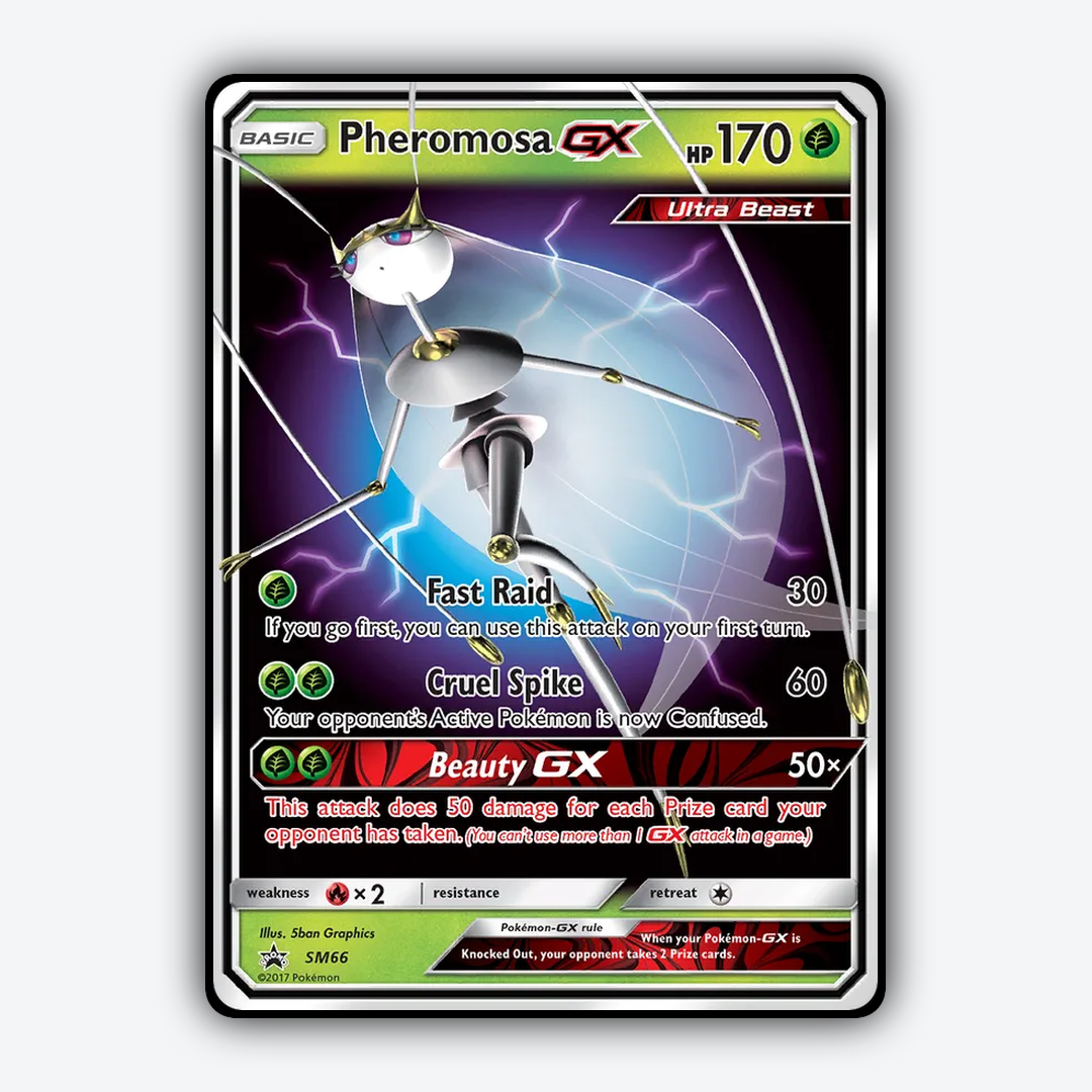 Pheromosa-GX #66 - SM Black Star Promos Set - Card Rug