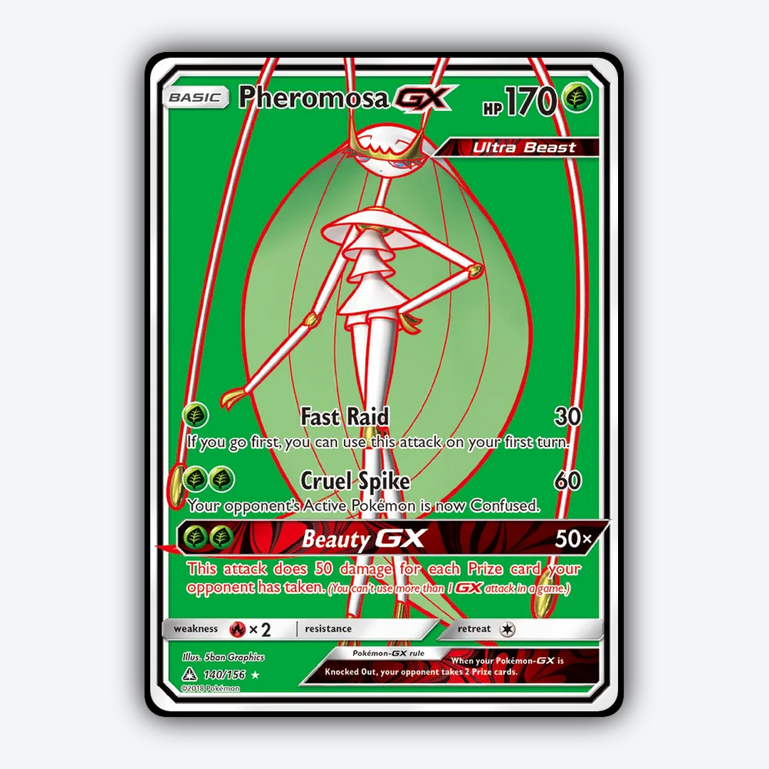 Pheromosa-GX 140/156 - Ultra Prism Set - Card Rug