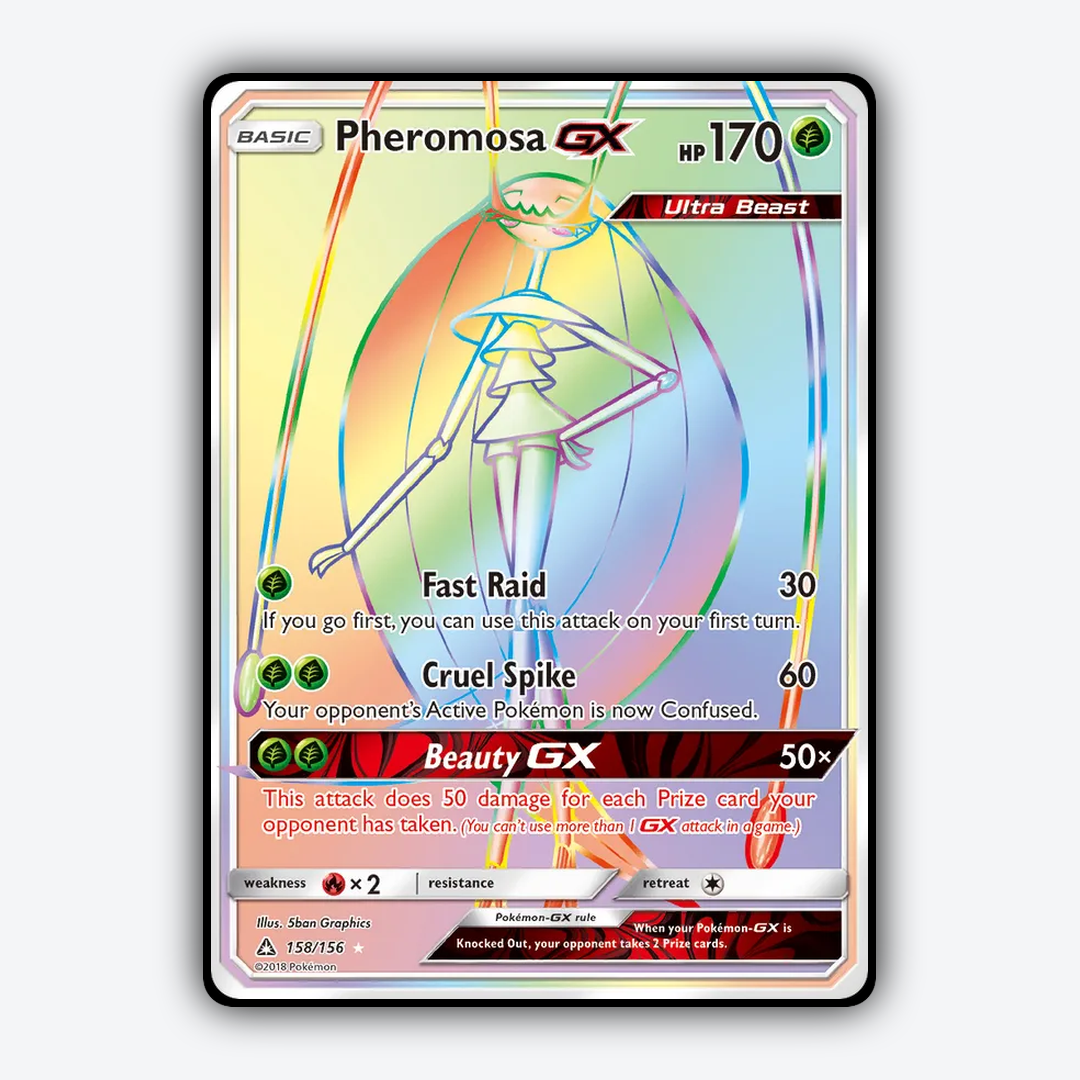 Pheromosa-GX 158/156 - Ultra Prism Set - Card Rug