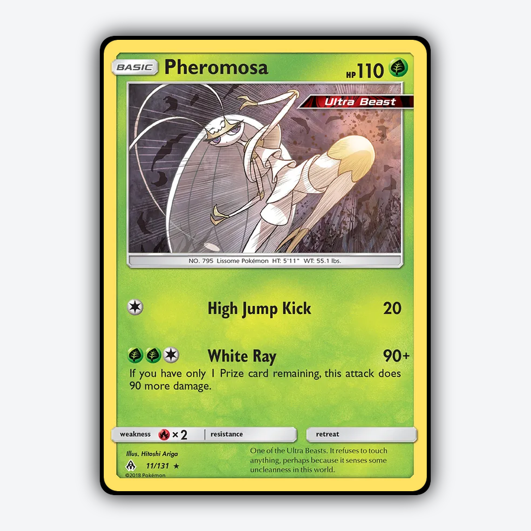 Pheromosa 011/131 - Forbidden Light Set - Card Rug