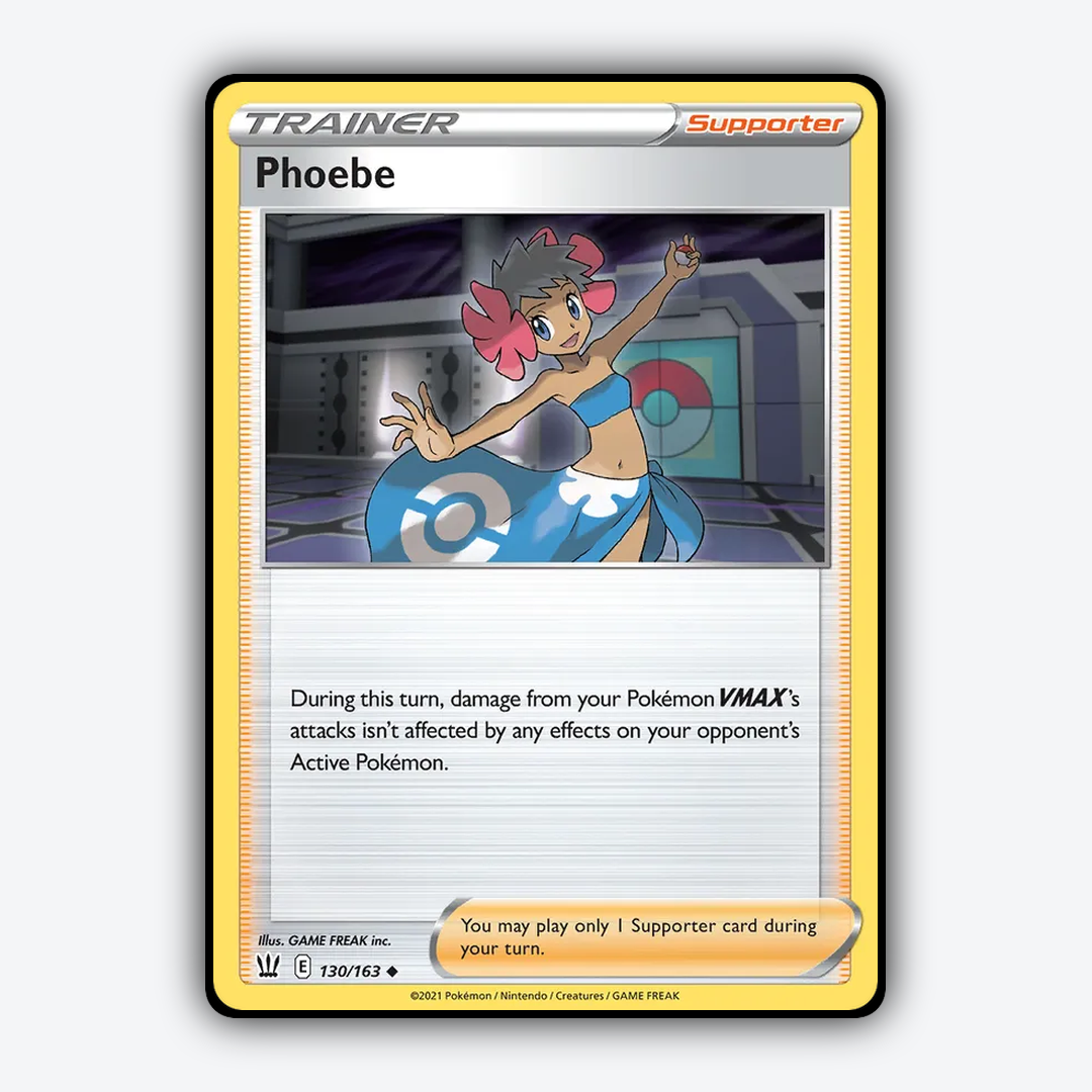 Phoebe 130/163 - Battle Styles Set - Card Rug