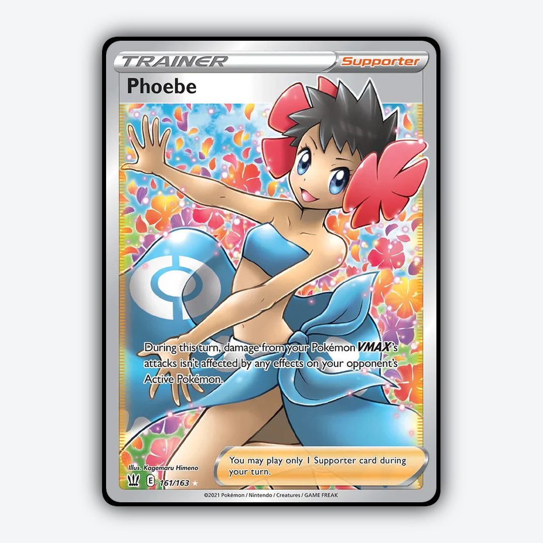 Phoebe 161/163 - Battle Styles Set - Card Rug
