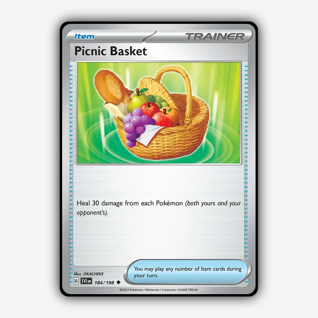 Picnic Basket 184/198 - Scarlet & Violet Set - Card Rug