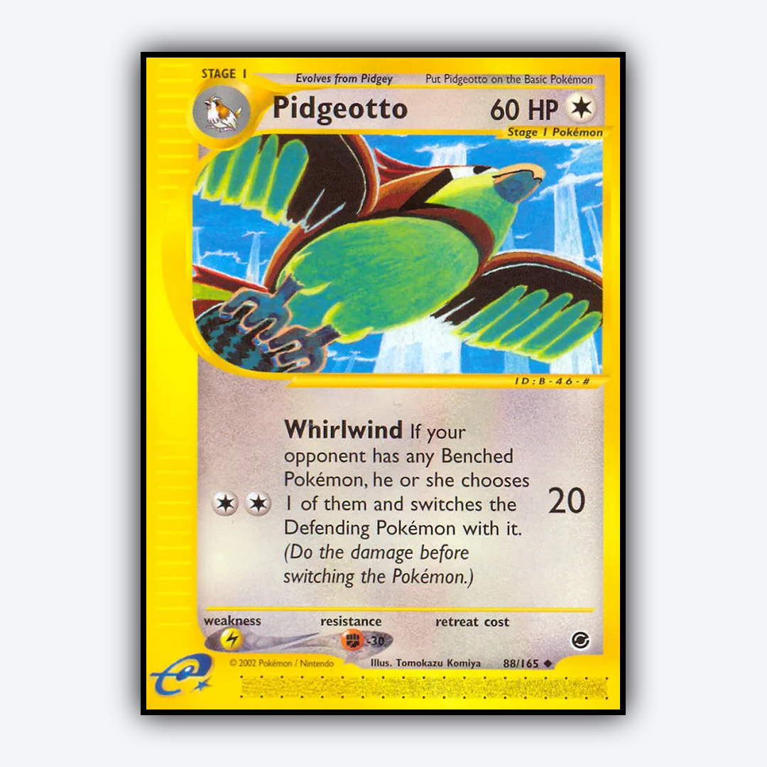Pidgeotto 088/165 - Expedition Base Set - Card Rug