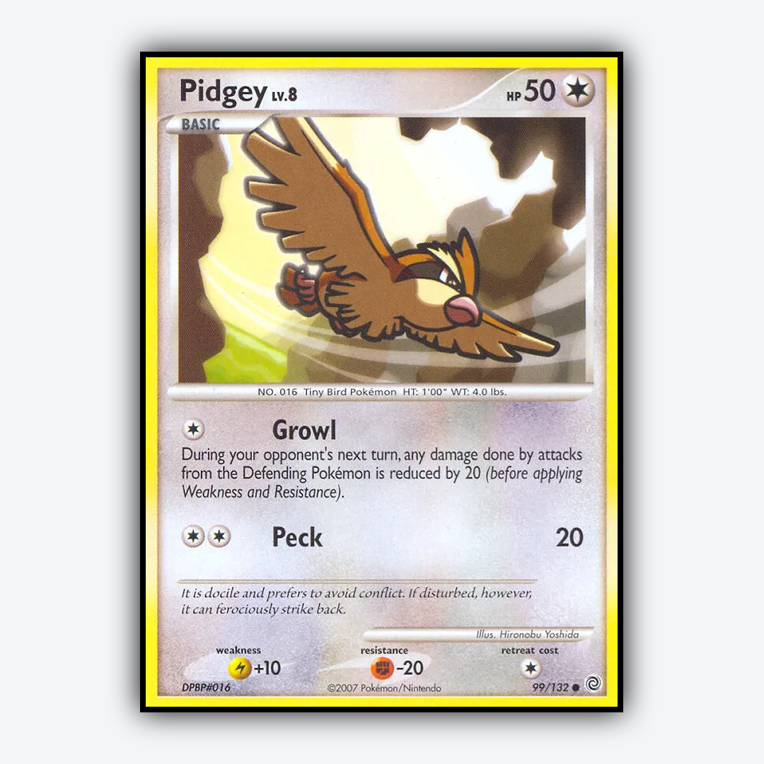 Pidgey 099/132 - Secret Wonders Set - Card Rug