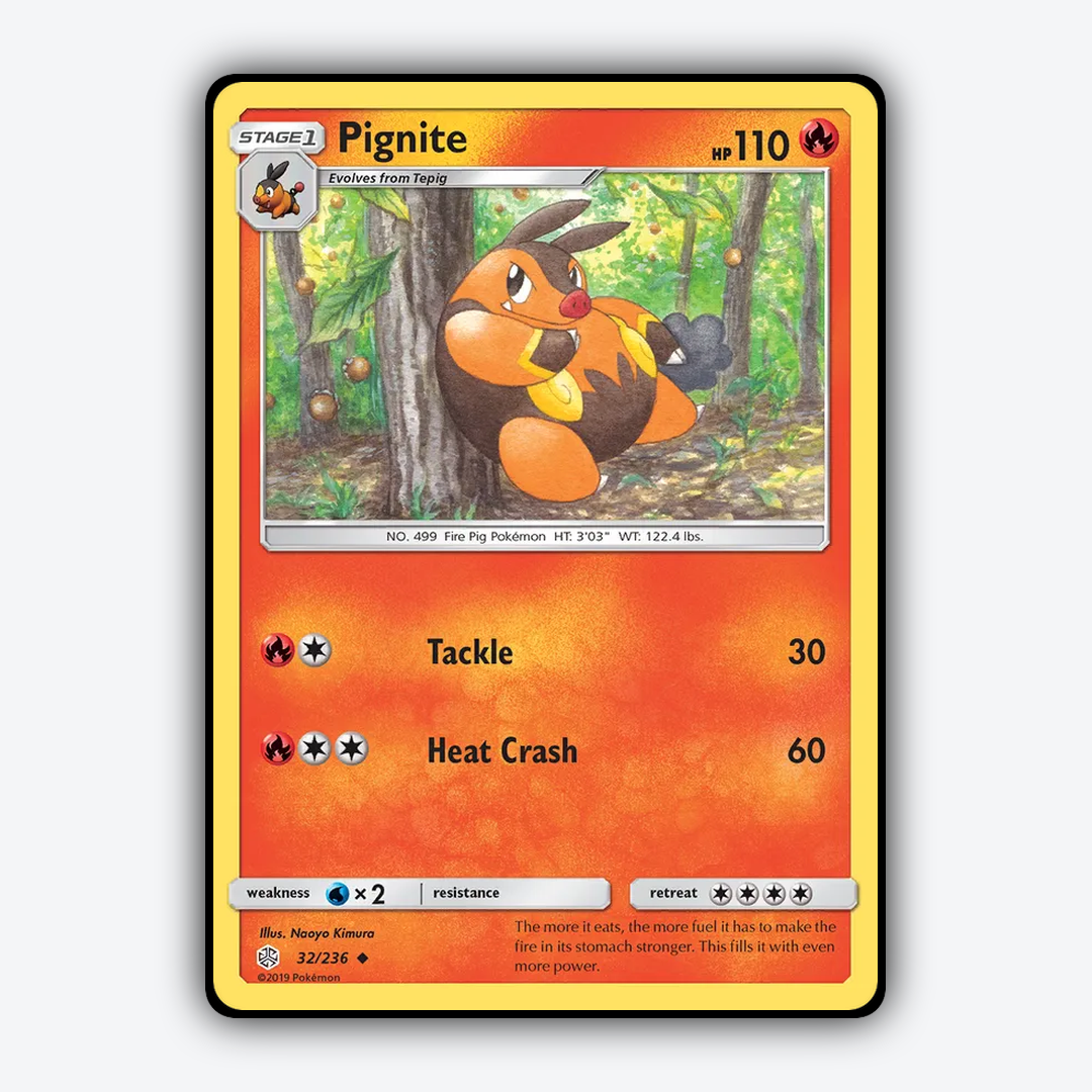 Pignite 032/236 - Cosmic Eclipse Set - Card Rug