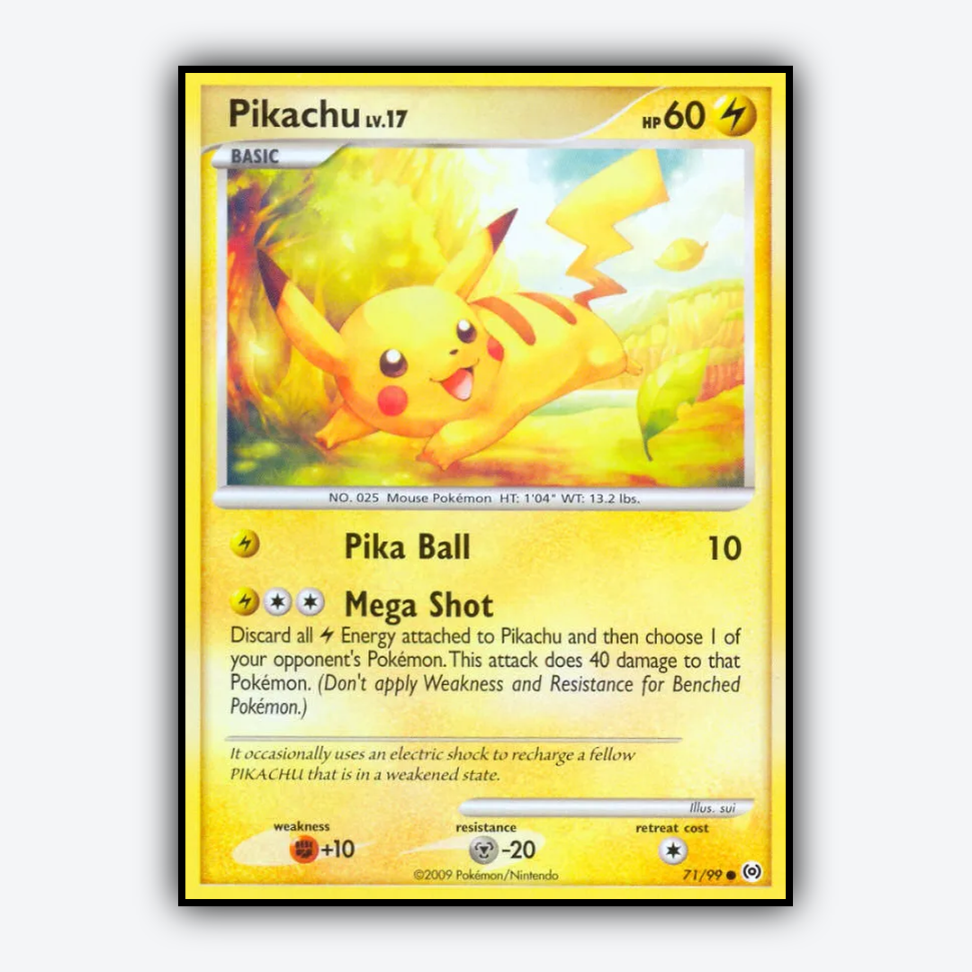 Pikachu 071/99 - Arceus Set - Card Rug