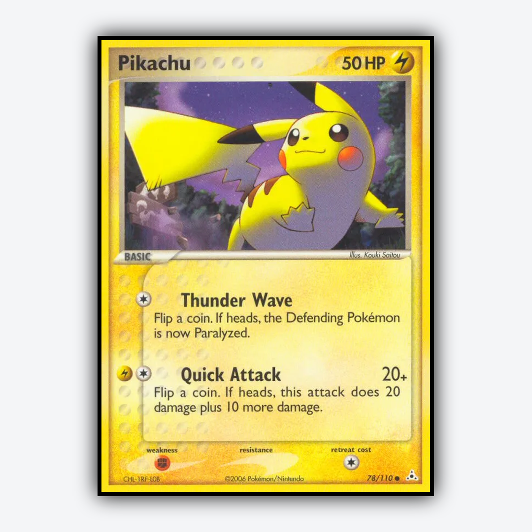 Pikachu 078/110 - Holon Phantoms Set - Card Rug
