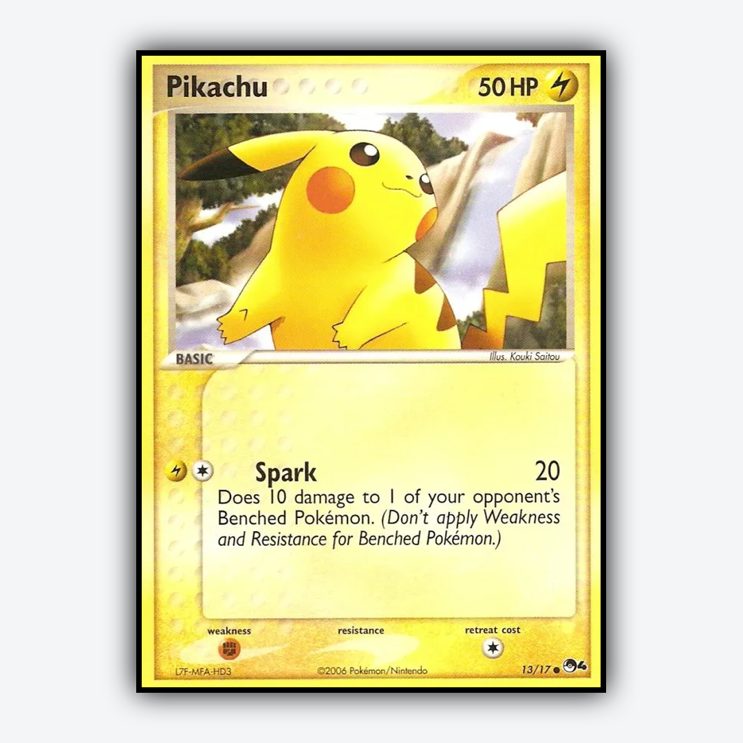 Pikachu 013/17 - POP Series 4 Set - Card Rug