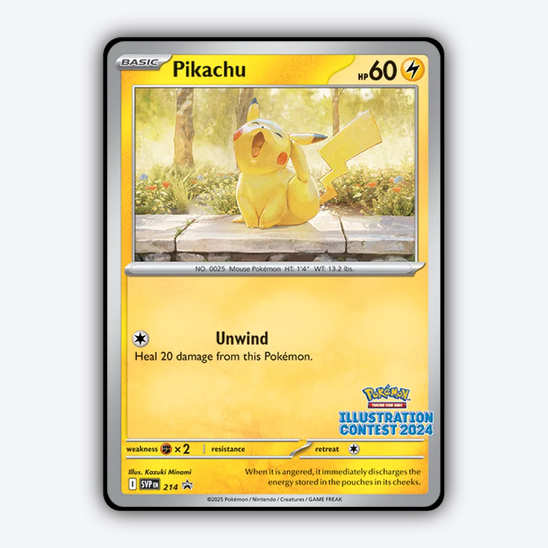 Pikachu #214 - Scarlet & Violet Black Star Promos Set - Card Rug