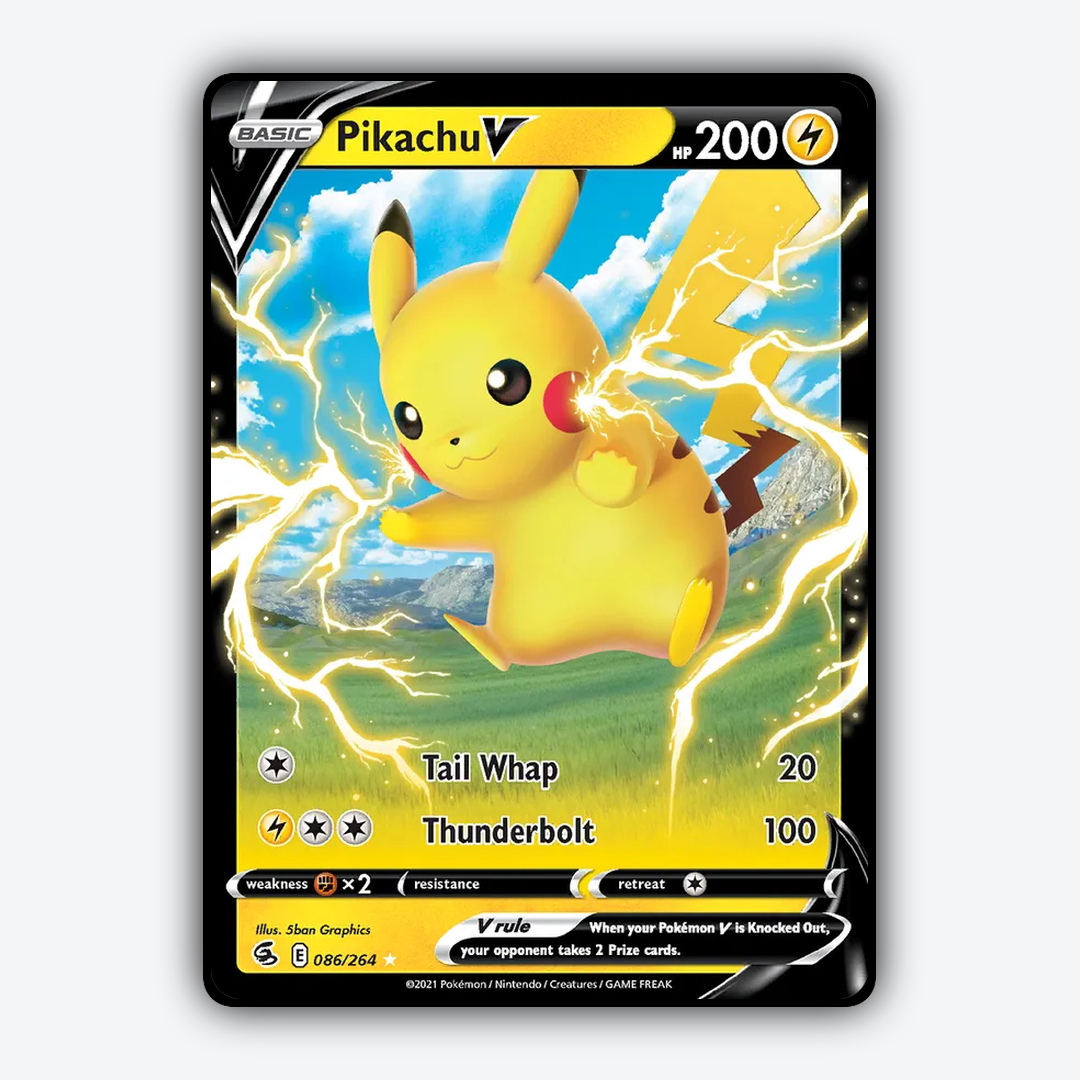 Pikachu V 086/264 - Fusion Strike Set - Card Rug