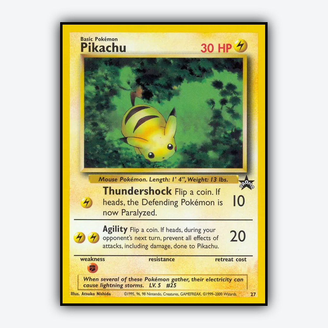 Pikachu #27 - Wizards Black Star Promos Set - Card Rug