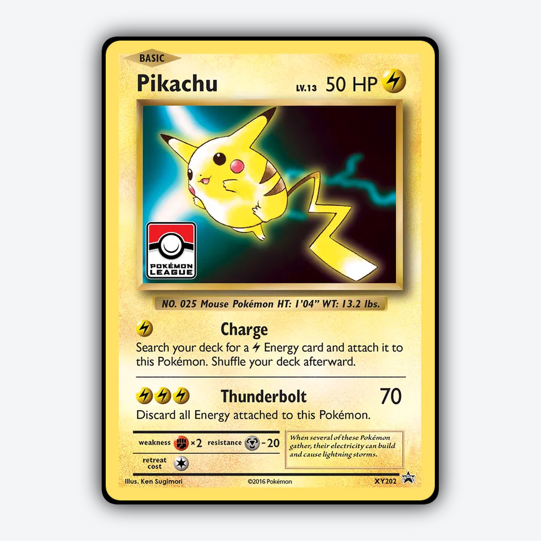 Pikachu #202 - XY Black Star Promos Set - Card Rug