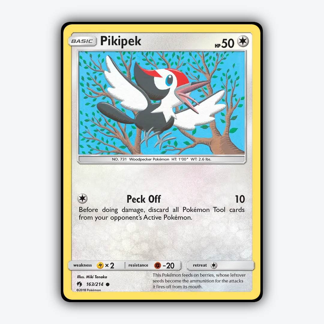 Pikipek 163/214 - Lost Thunder Set - Card Rug