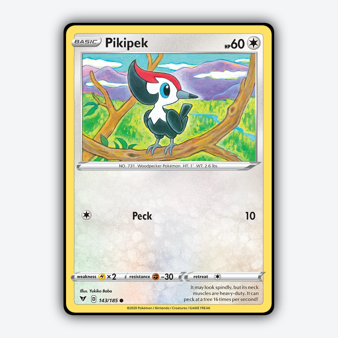 Pikipek 143/185 - Vivid Voltage Set - Card Rug
