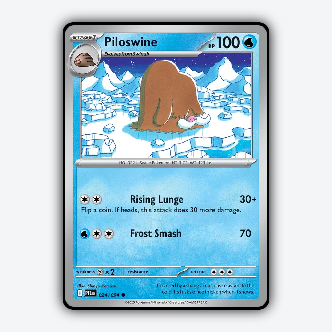 Piloswine 024/094 - Phantasmal Flames Set - Card Rug