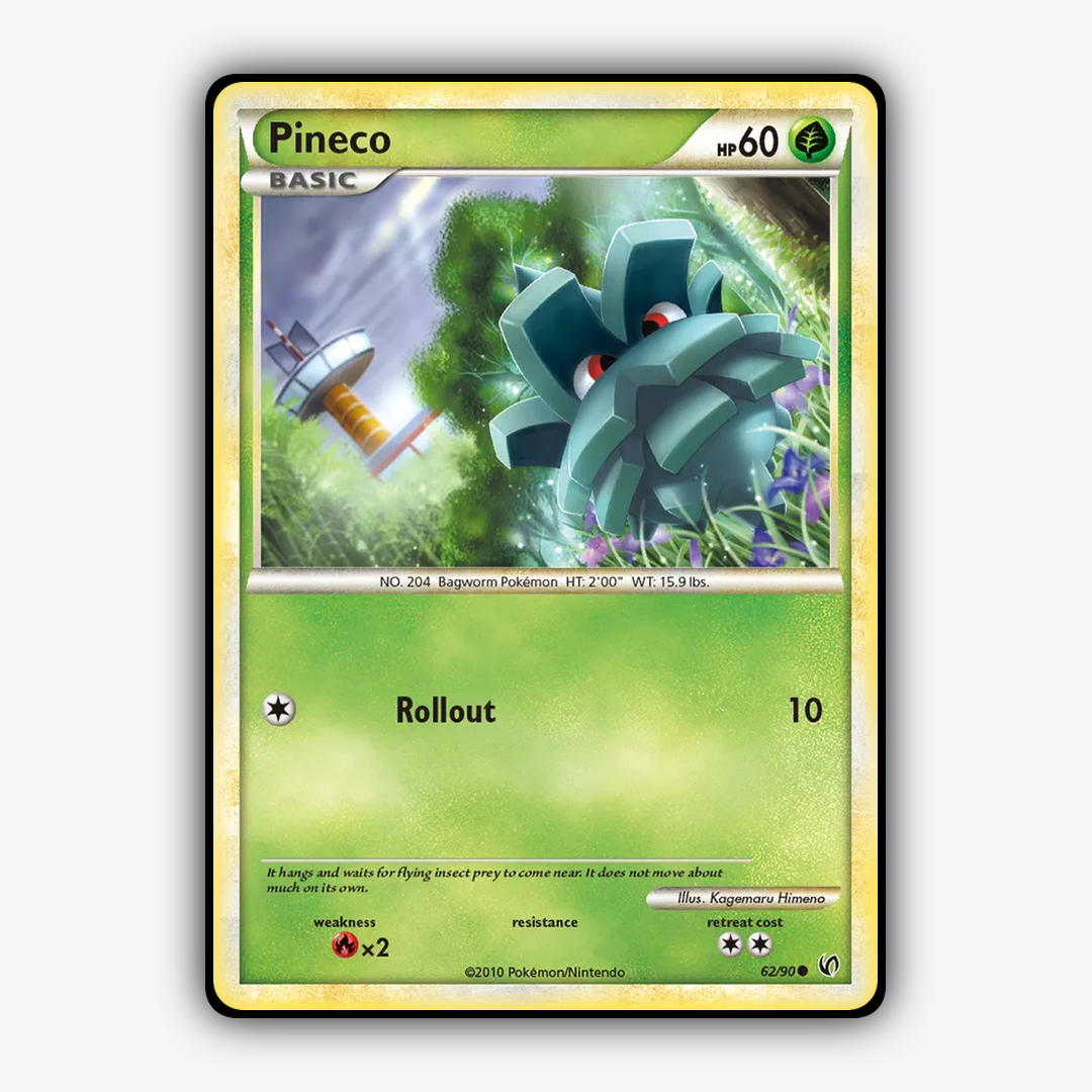 Pineco 062/90 - HS—Undaunted Set - Card Rug