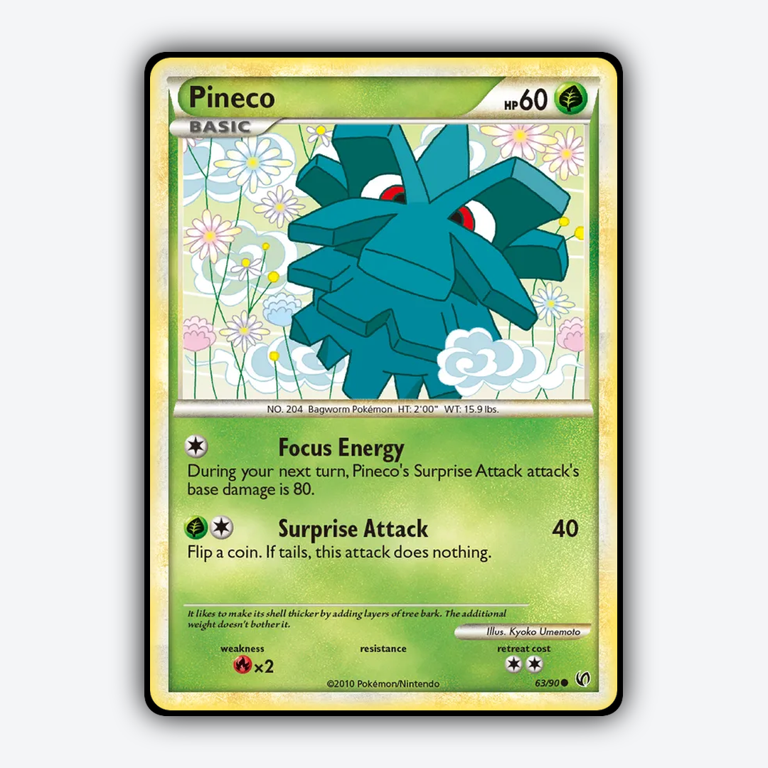 Pineco 063/90 - HS—Undaunted Set - Card Rug