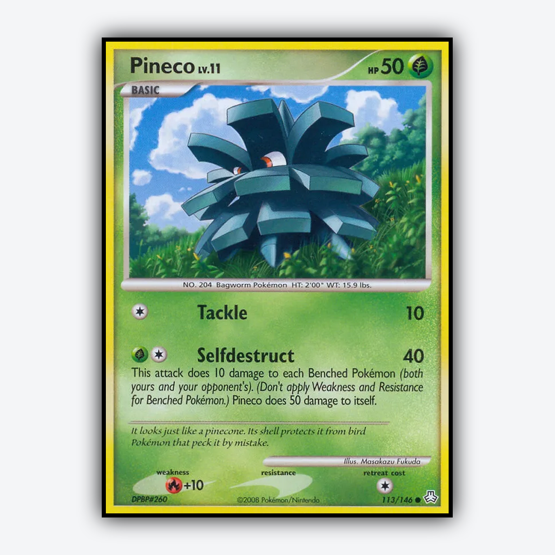 Pineco 113/146 - Legends Awakened Set - Card Rug
