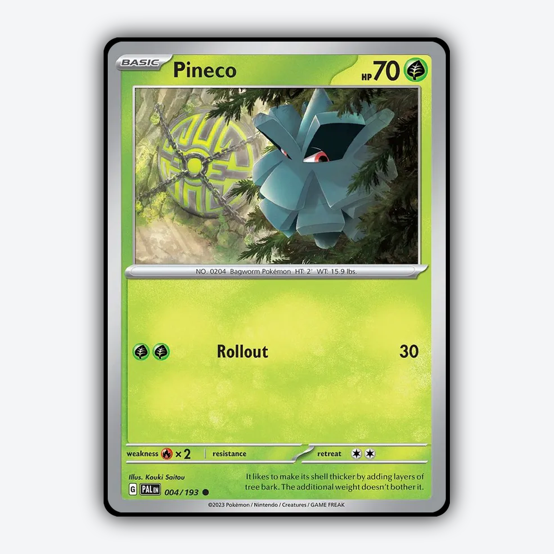 Pineco 004/193 - Paldea Evolved Set - Card Rug