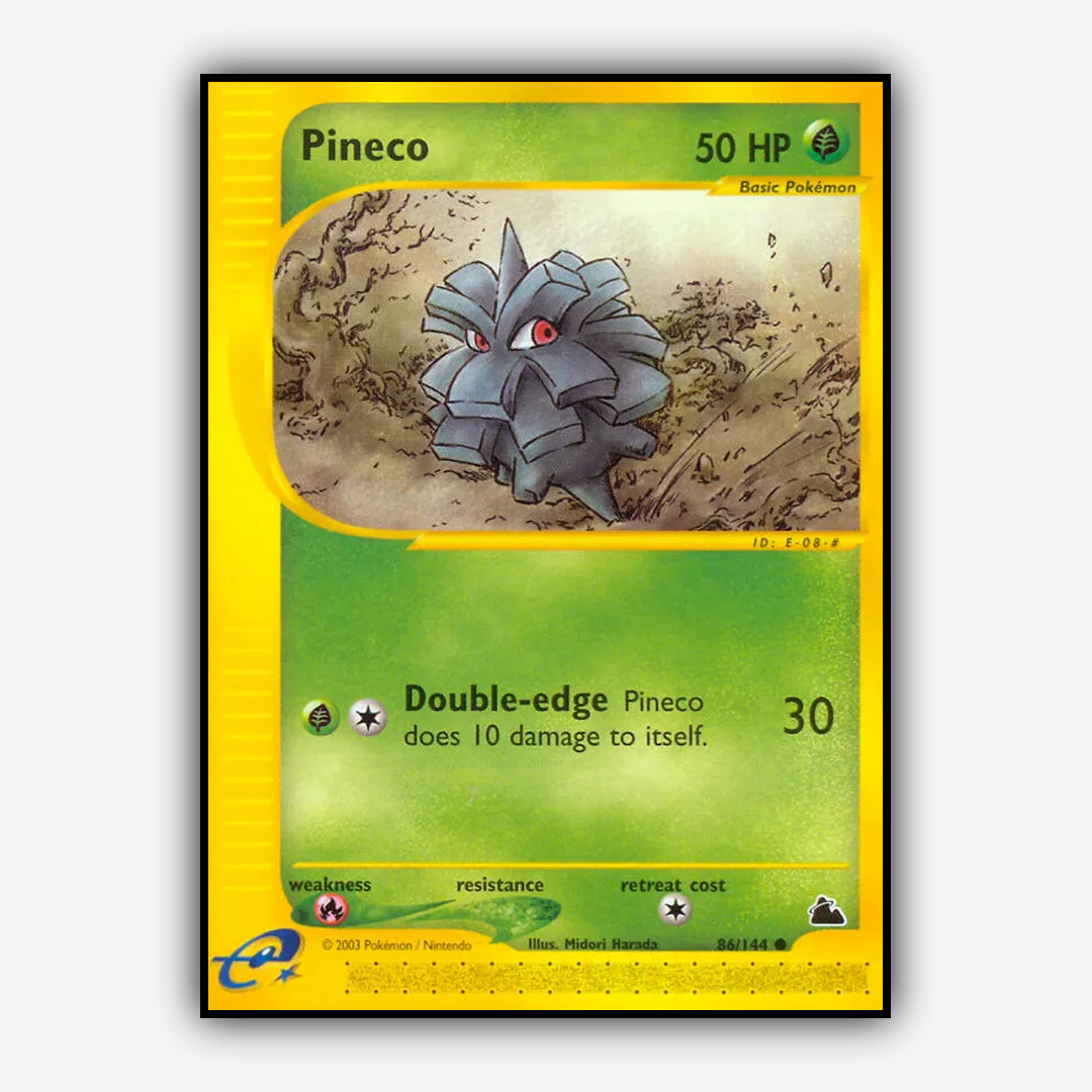 Pineco 086/144 - Skyridge Set - Card Rug