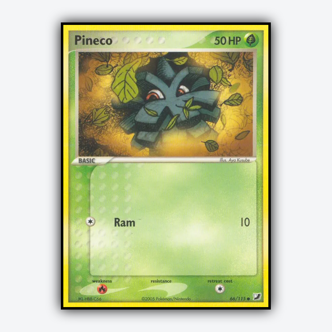 Pineco 066/115 - Unseen Forces Set - Card Rug