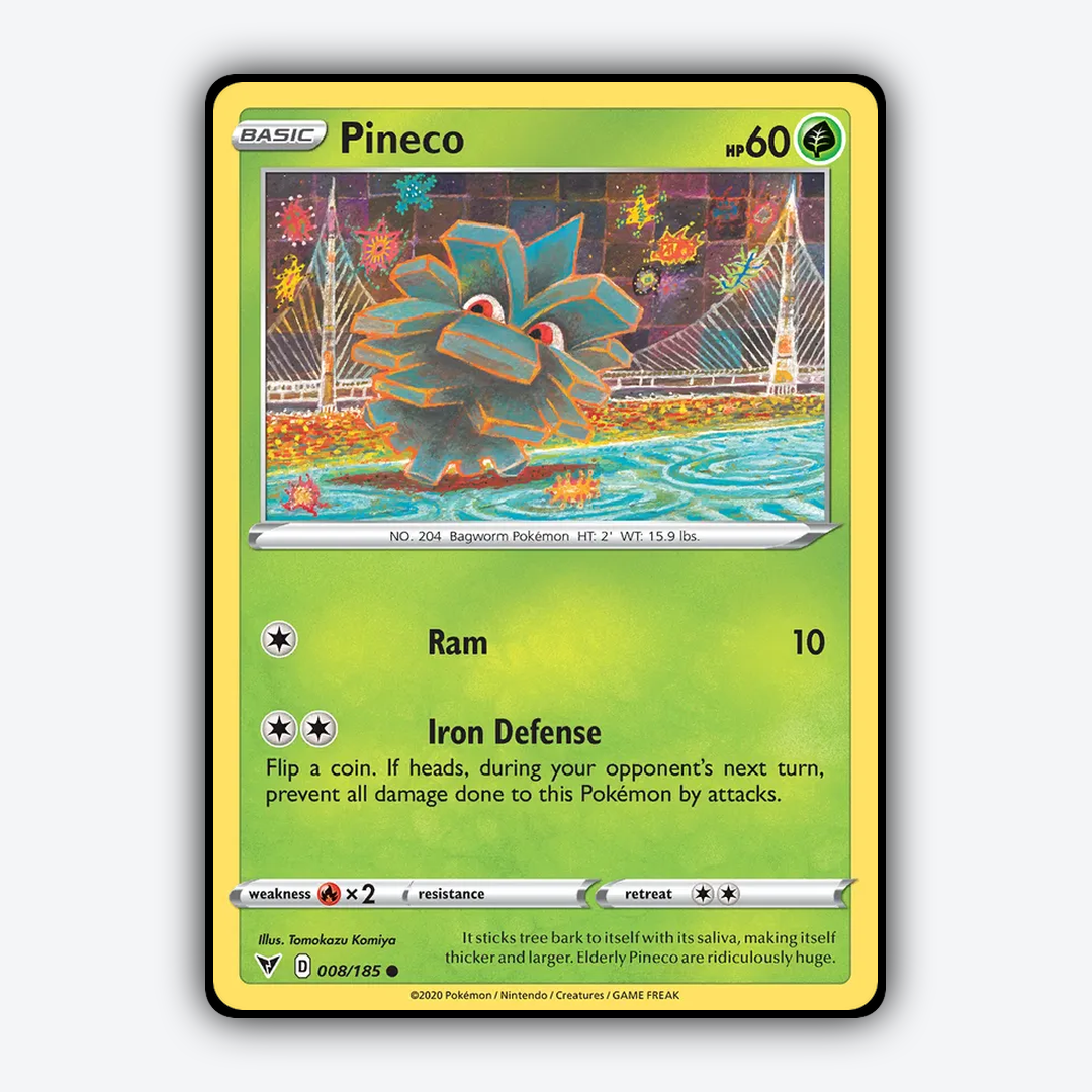 Pineco 008/185 - Vivid Voltage Set - Card Rug